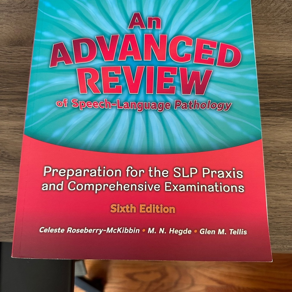 Advanced Review of Speech-Language Pathology Book